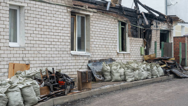 Professional Fire Damage Removal technician working in Oviedo, FL